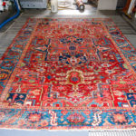 Cleaning antique Oriental rug Miami Florida from cat urine odor see the review on Google