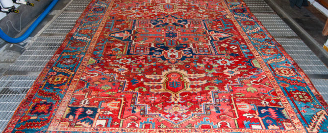 Cleaning antique Oriental rug Miami Florida from cat urine odor see the review on Google
