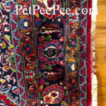 Color run Wool Oriental rug