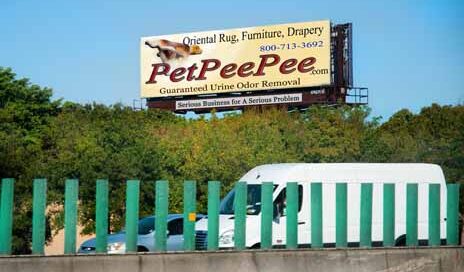 PetPeePee advertising billboard